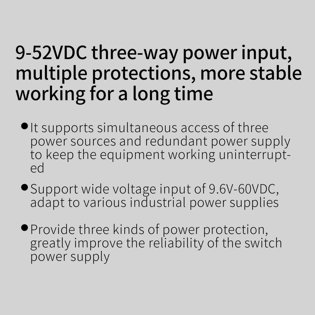 5-Port Hardened Industrial DIN-Rail Switch, 100Mbps, Pack of 2 V8661