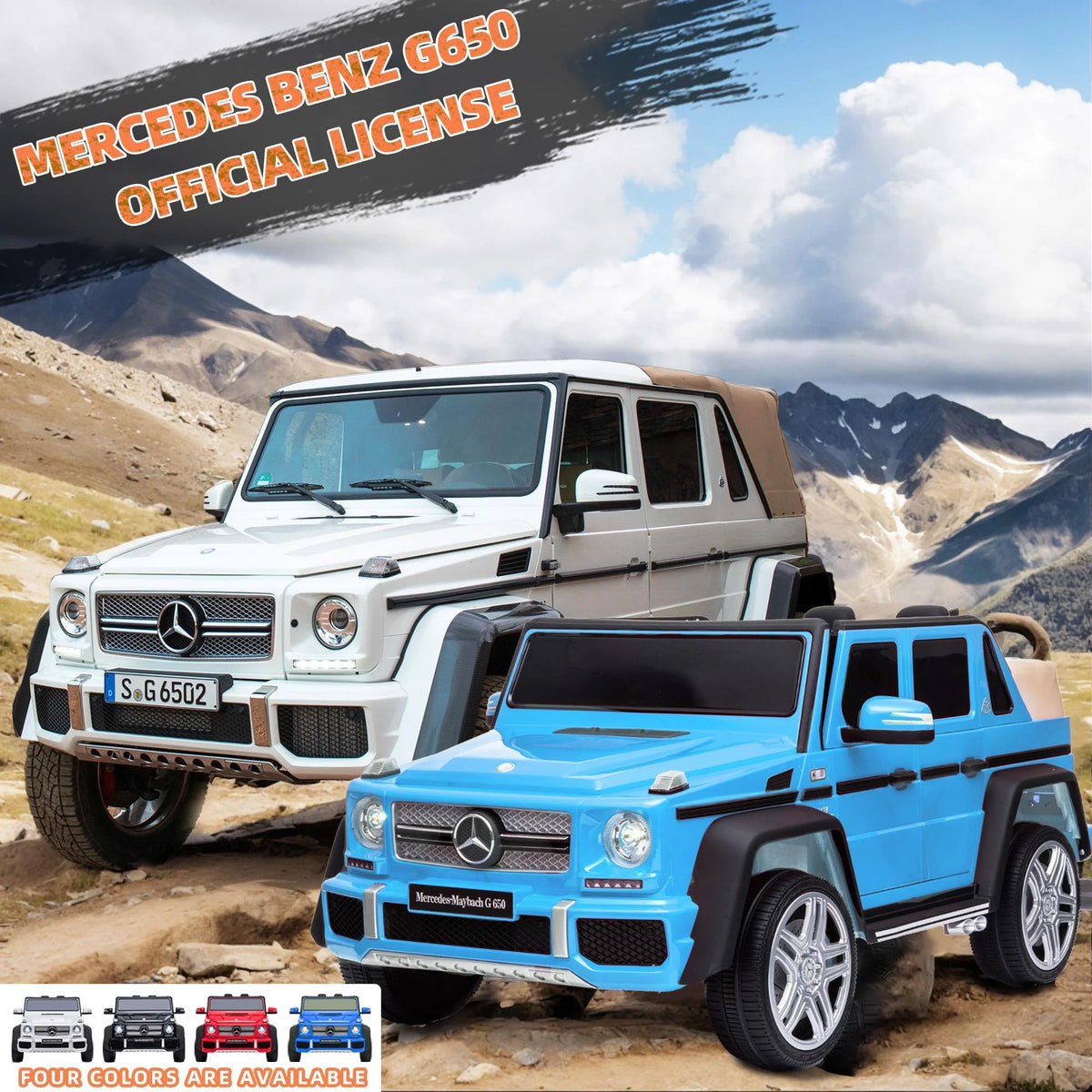 24V White Ride on Car with Remote Control O8983