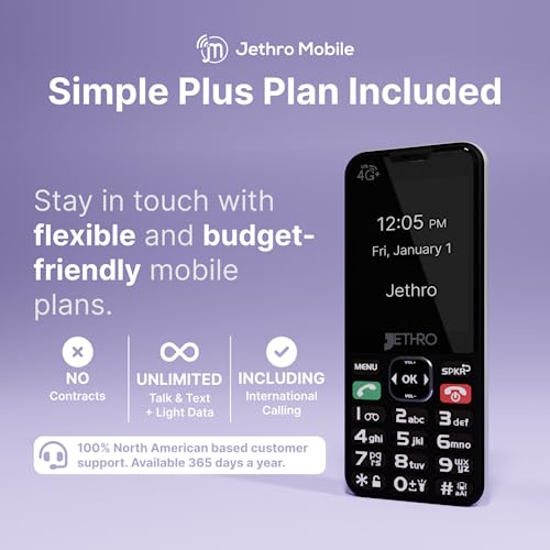 Large Button Cell Phone with 4GB High-Speed Data 6-Month Plan V548767