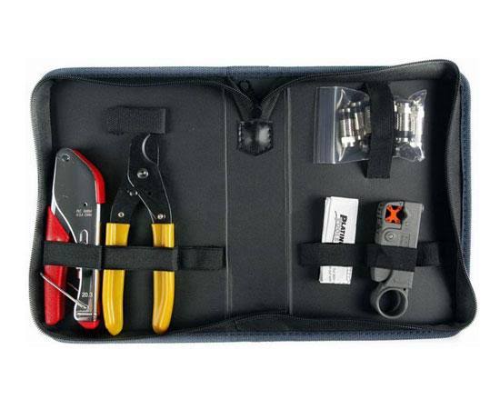 Coax F Compression Kit with Zip Case S33236