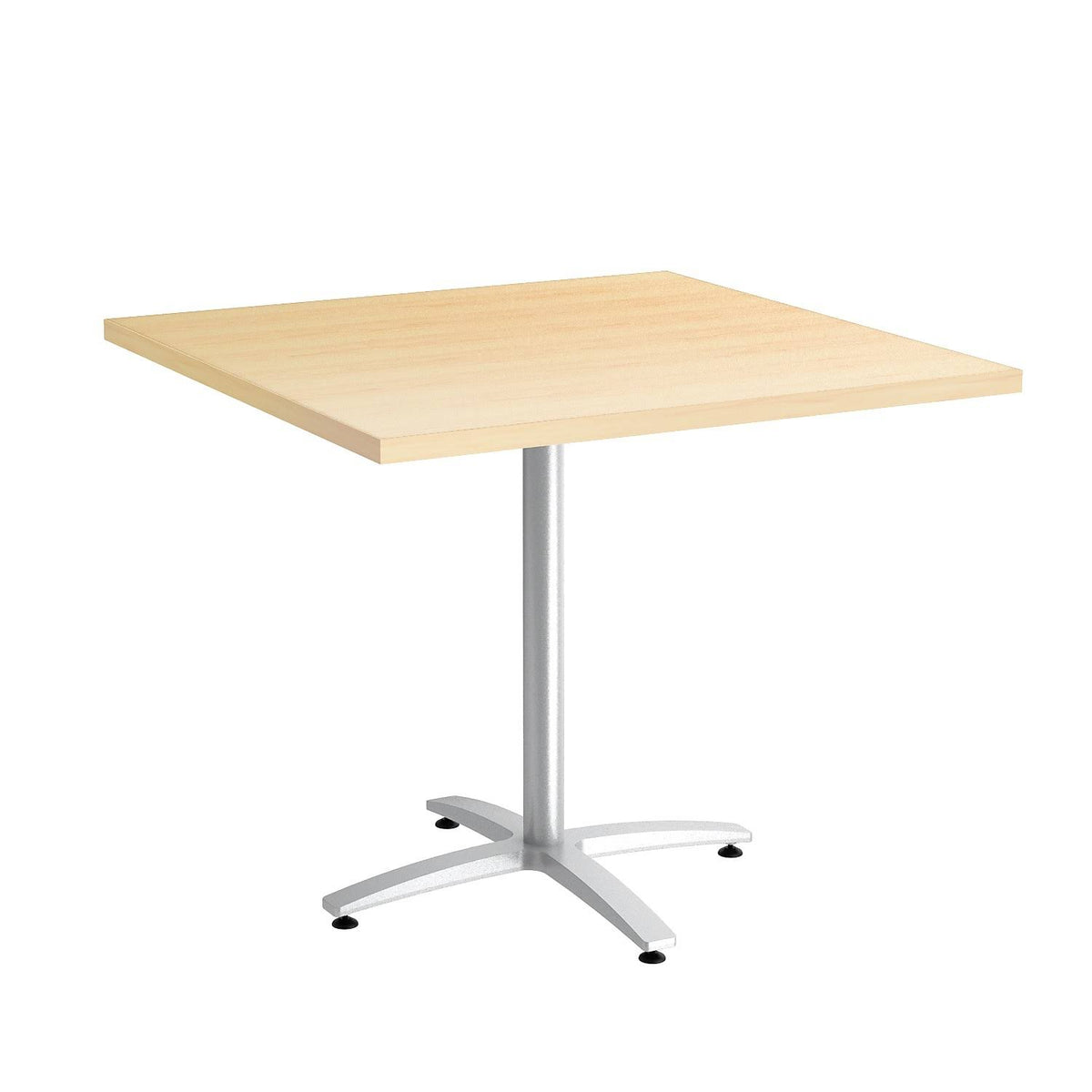 36x22 Square Natural Maple Laminate Table Q1714