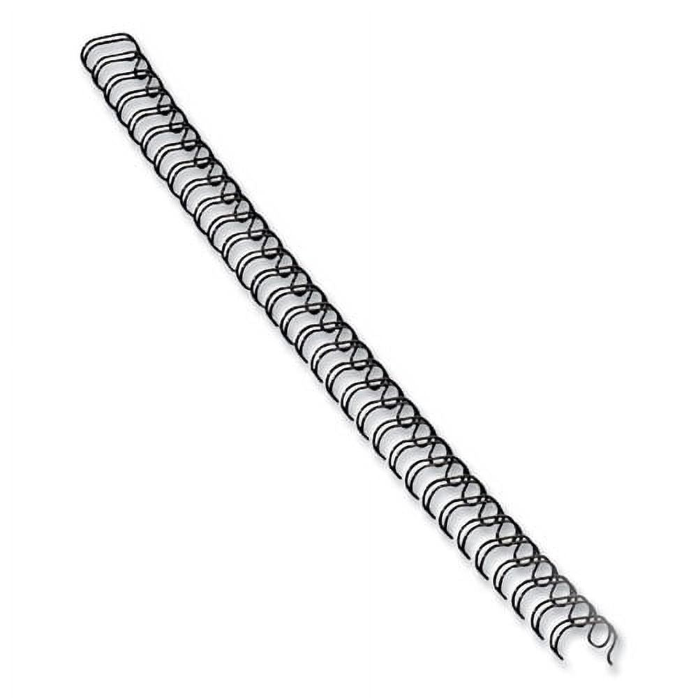 Black 3/8" Wire Bindings, 25/pack, Bundle of 5 Packs U734
