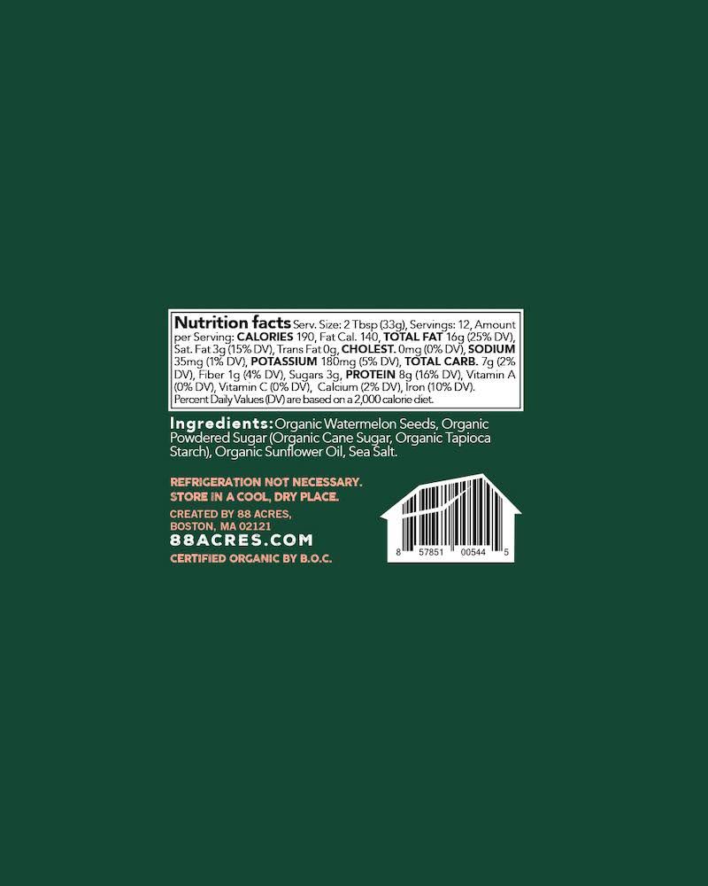 Organic Watermelon Seed Butter 14 oz O470395