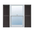 Open Louver Shutters with Shutter-Loks, Per Pair E4359