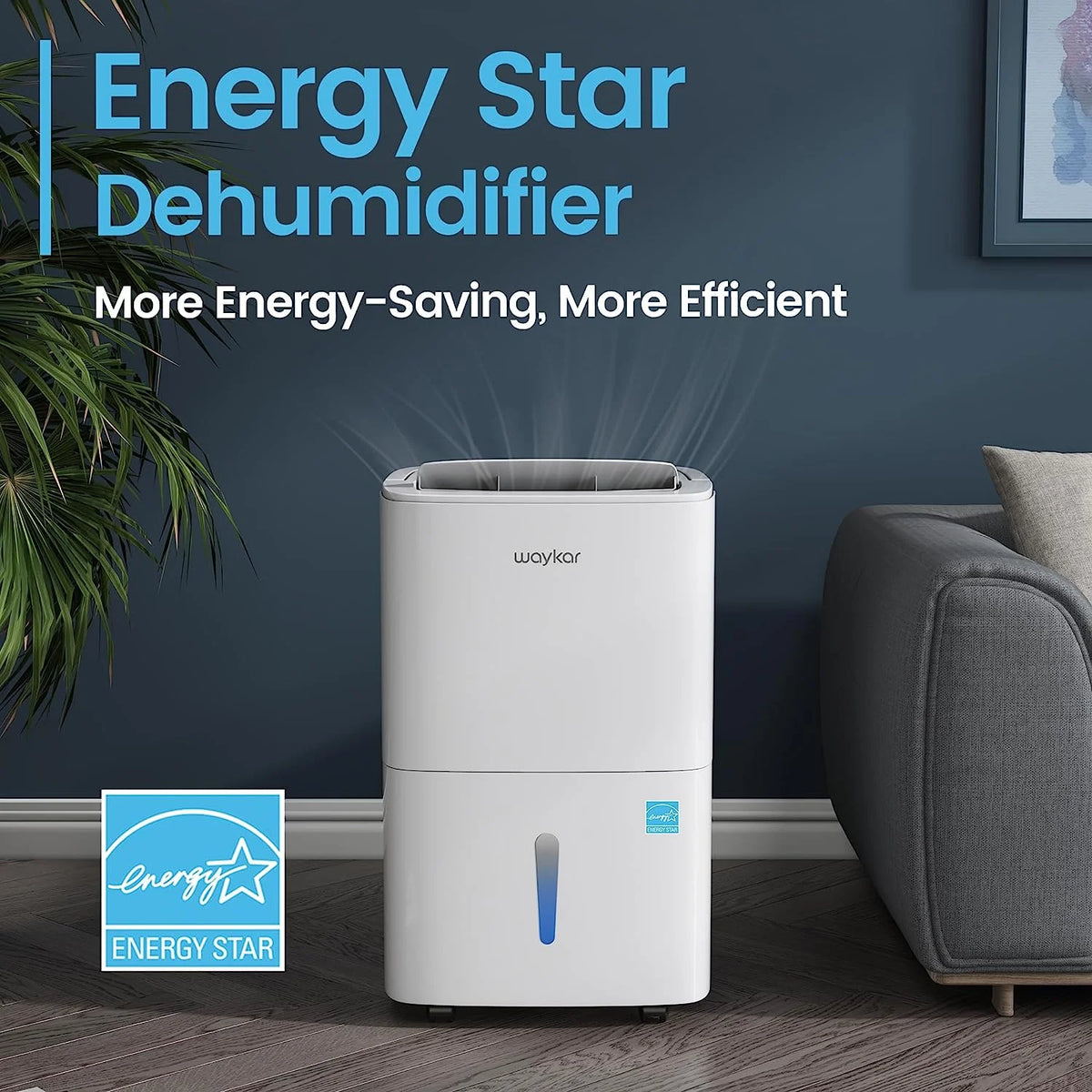 80 Pints Energy Star Home Dehumidifier with Drain Hose Y535