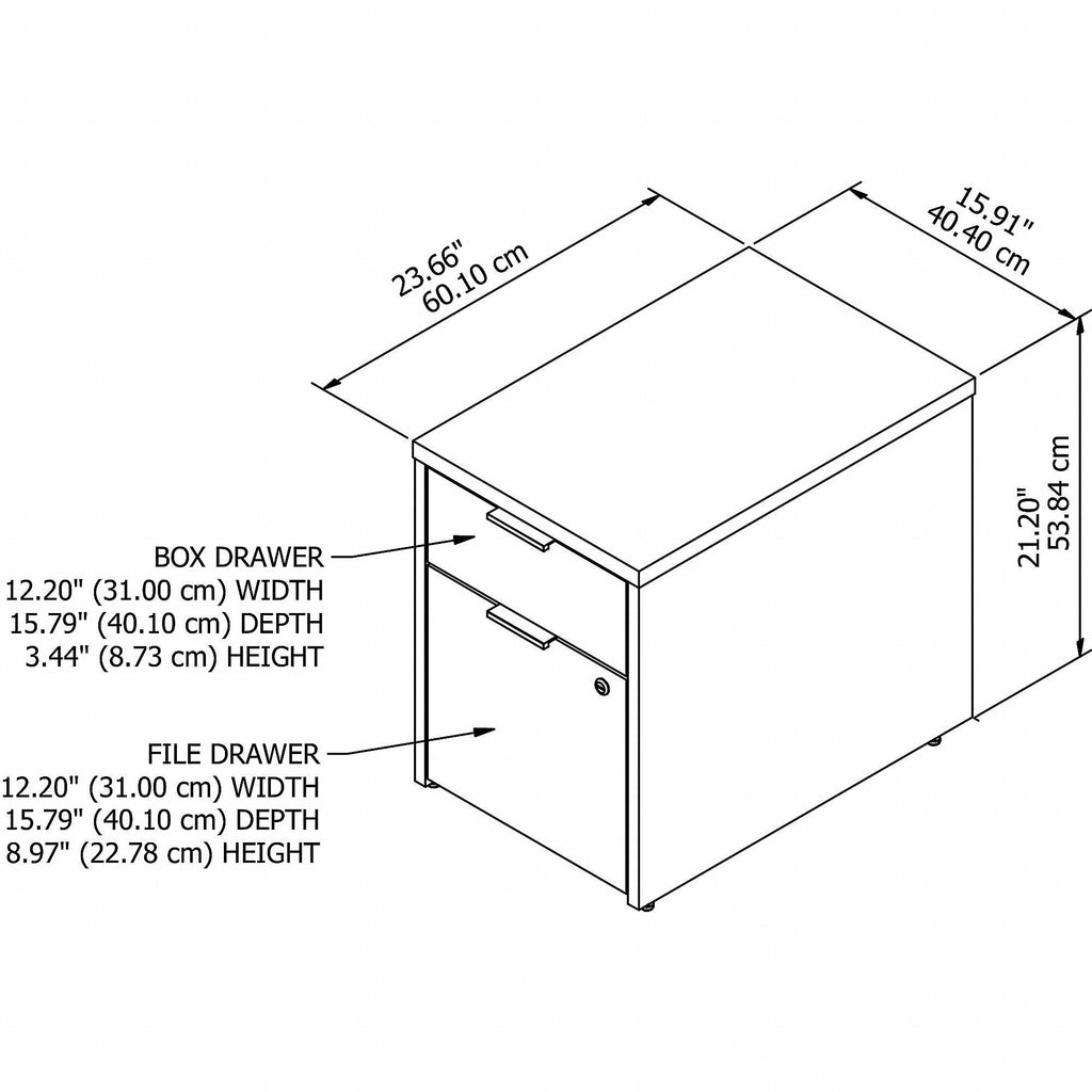 2 Drawer File Cabinet E12932