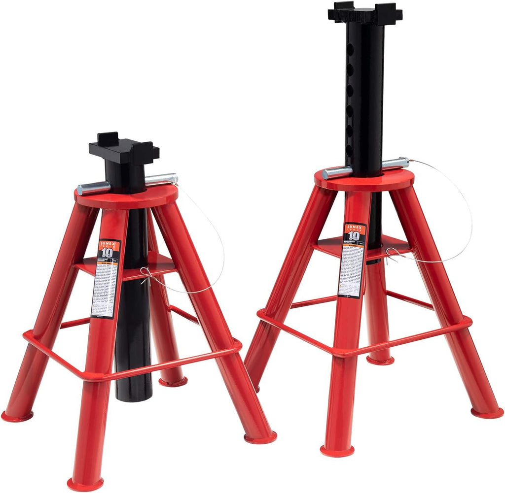 10-Ton Pin Type Jack Stands Pair R906401