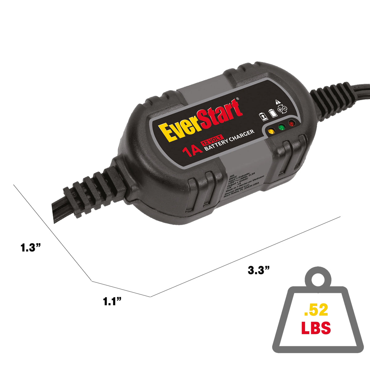 12V Automotive Marine Battery Charger and Maintainer A482965