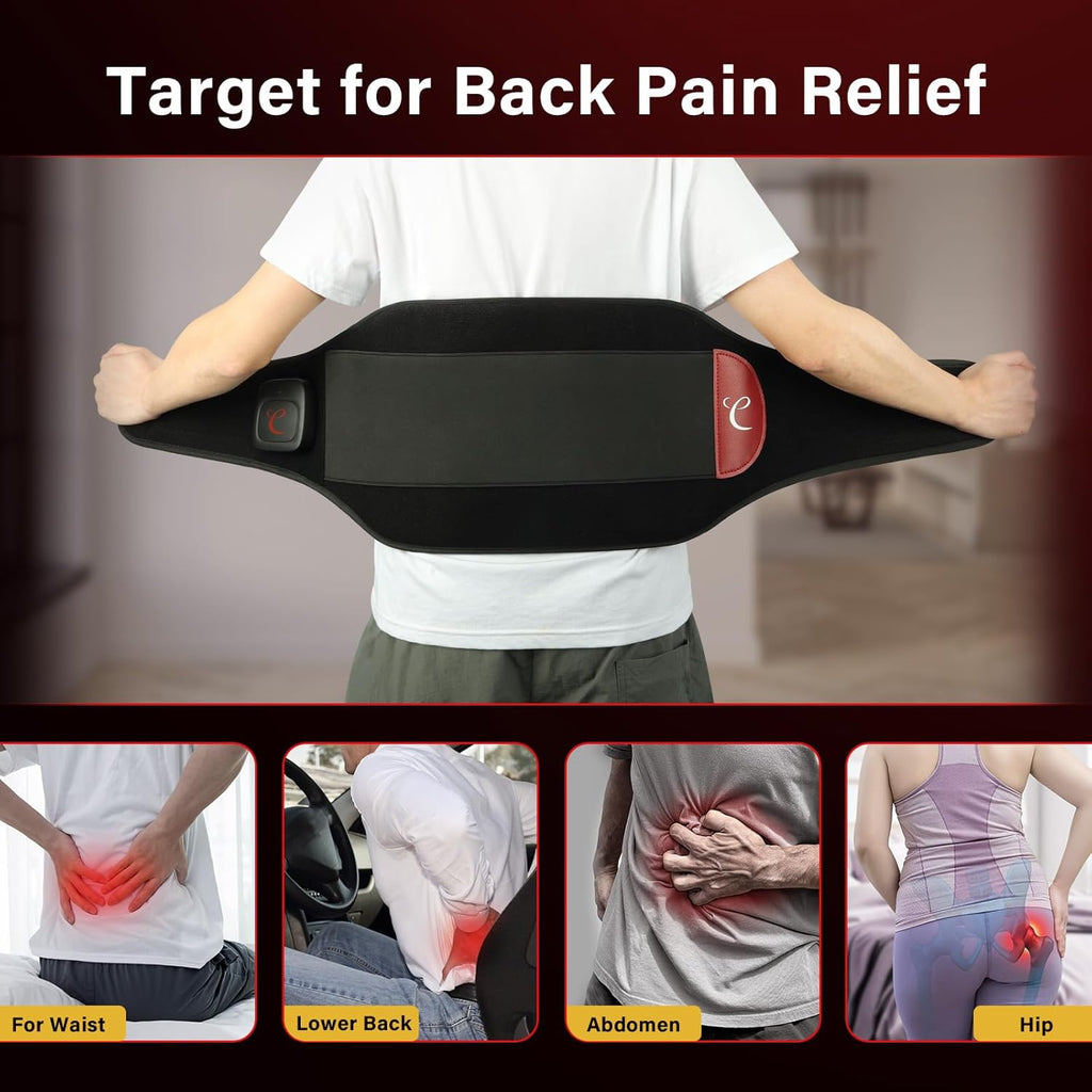 Large Cordless Heating Pad with Massager Z22345