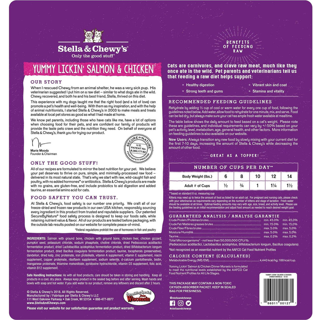 Salmon Chicken Freeze-Dried Cat Food X774