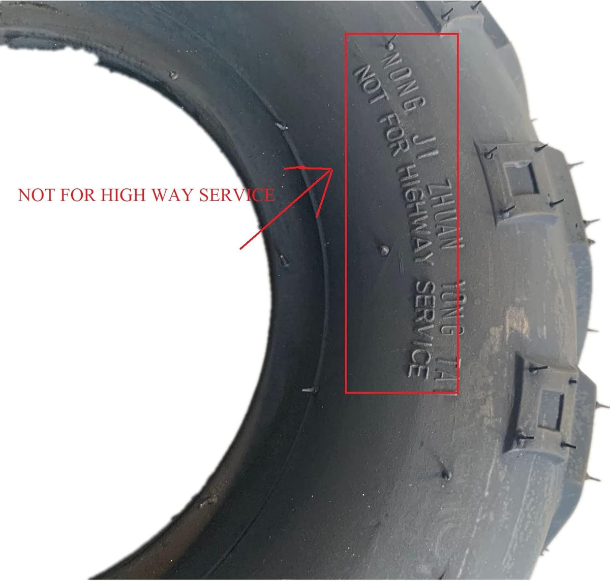 Set of 4 ATV Go Kart Tires 145/70-6 4PR D692