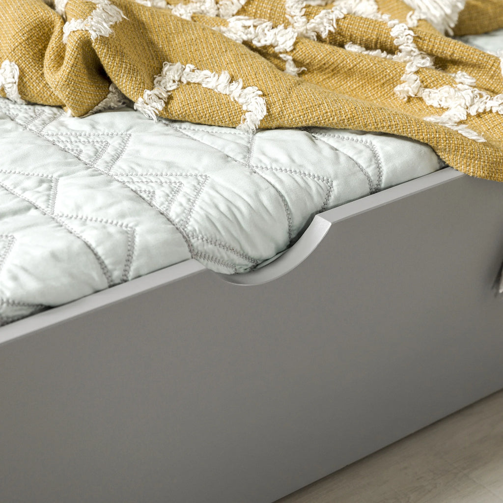 Solid Wood Twin Trundle Bed B717