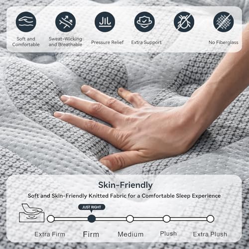 Queen 12 Inch Hybrid Mattress in a Box S545110