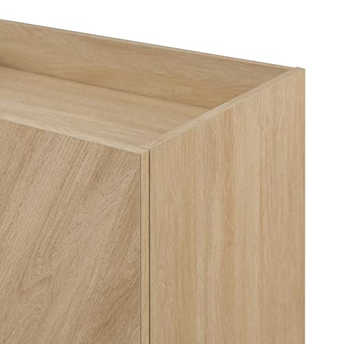 Dark Walnut 2-Door Tall Accent Cabinet C273904