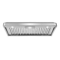 48 500 CFM Convertible Under Cabinet Range Hood with Push Button Controls R372831