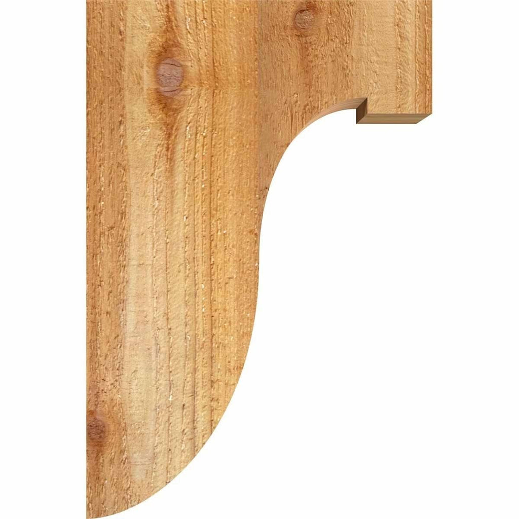 Rough Sawn Corbel, Western Red Cedar L30779