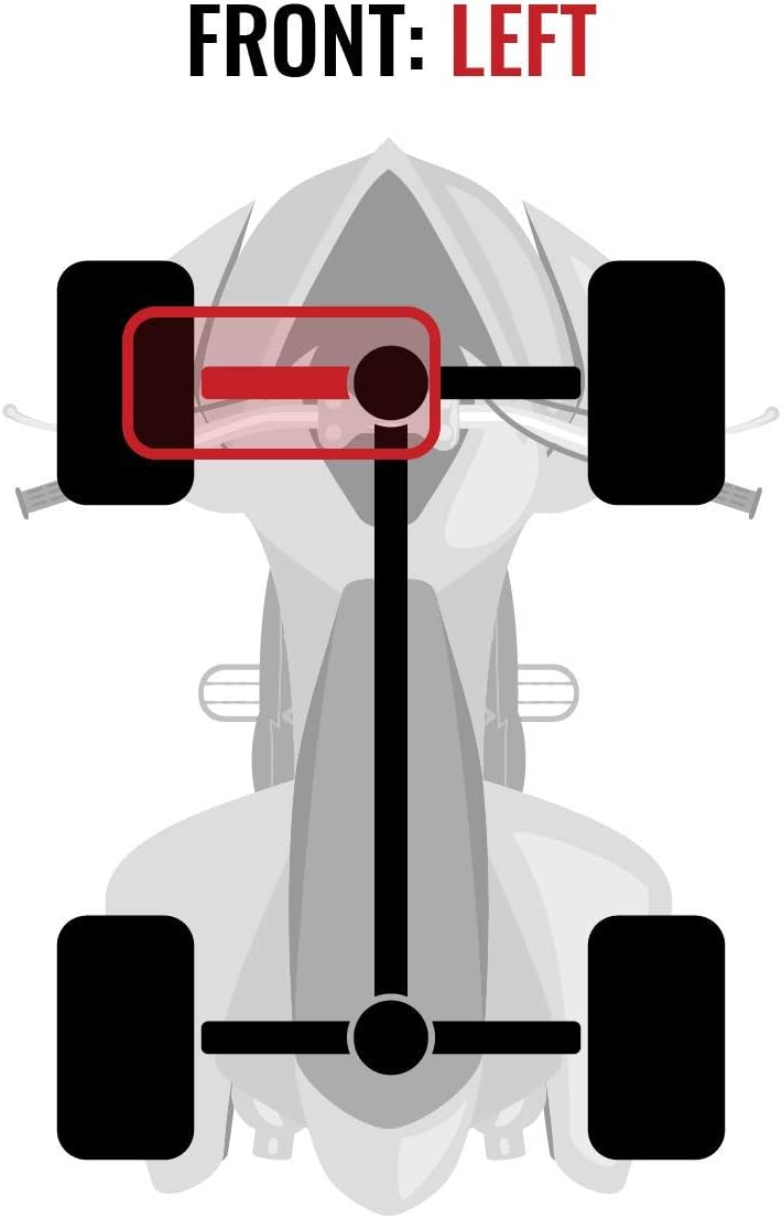 Front Left Axles Pack of 2 S58545