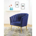 Blush Pink Velvet Accent Chair A847163