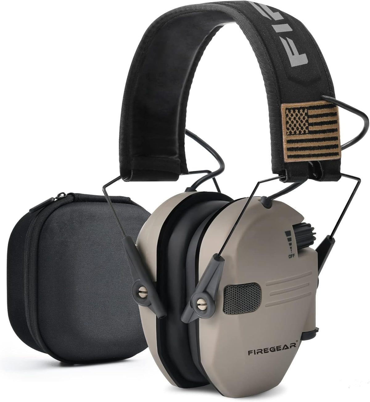 Electronic Noise Cancelling Ear Muffs for Shooting H2340