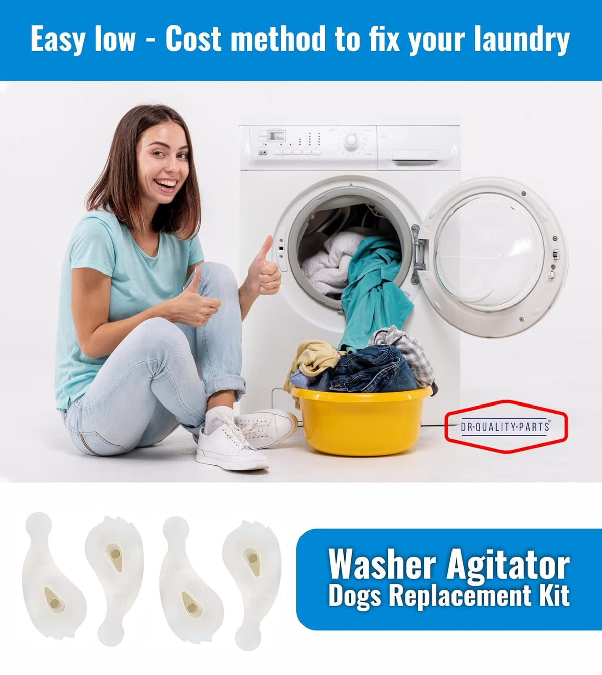 Washer Agitator Dogs Replacement Kit, Pack of 4 N284