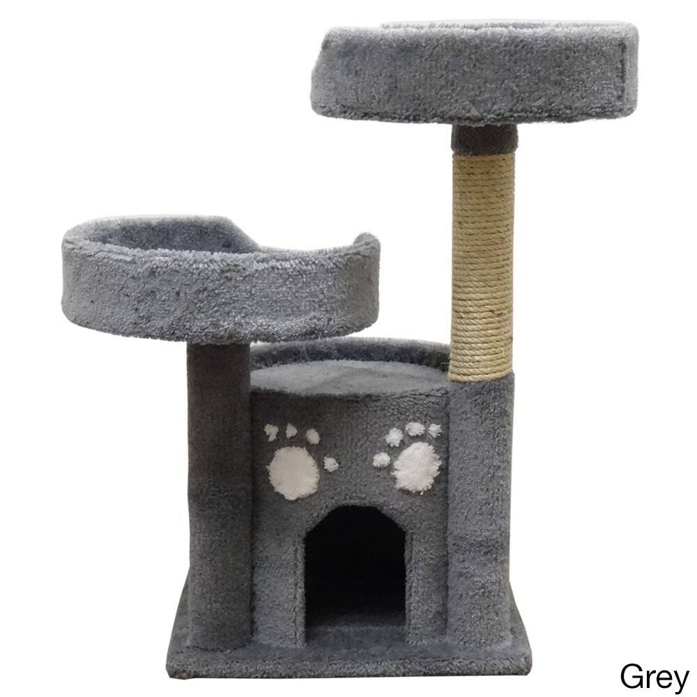 Solid Wood Cat Condo V820256