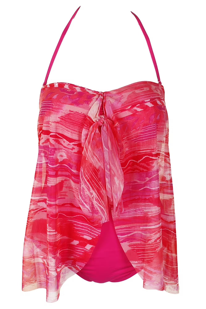 Coral One Piece Swimsuit Z95354