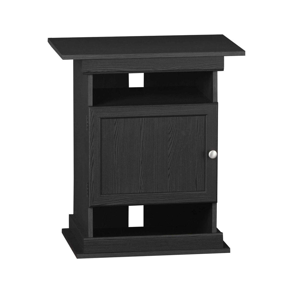 Black Aquarium Stand with Storage V61354