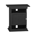 Black Aquarium Stand with Storage V61354