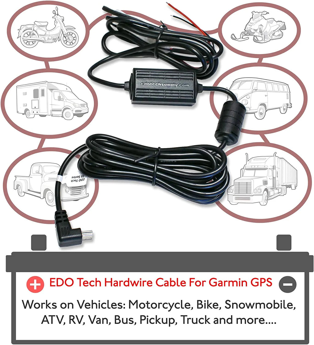 Car Charger Power Cord Hardwire Kit J4152