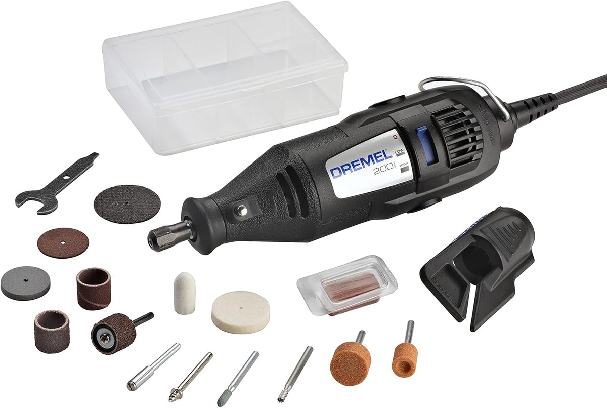 Two-Speed Rotary Tool Kit with 15 Accessories O9641