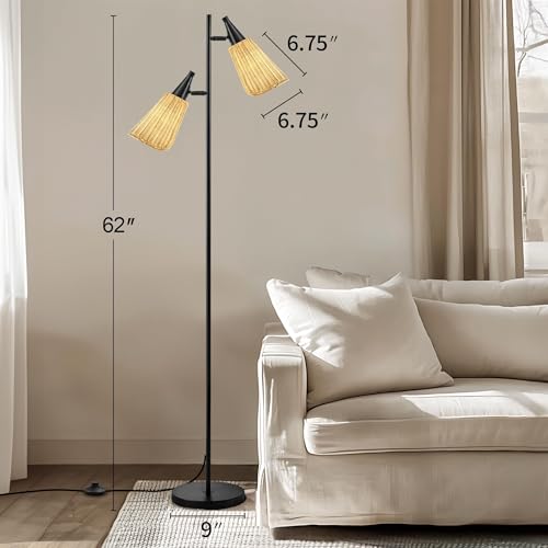 Gold Floor Lamp with Foot Switch Standing Lamp K279137