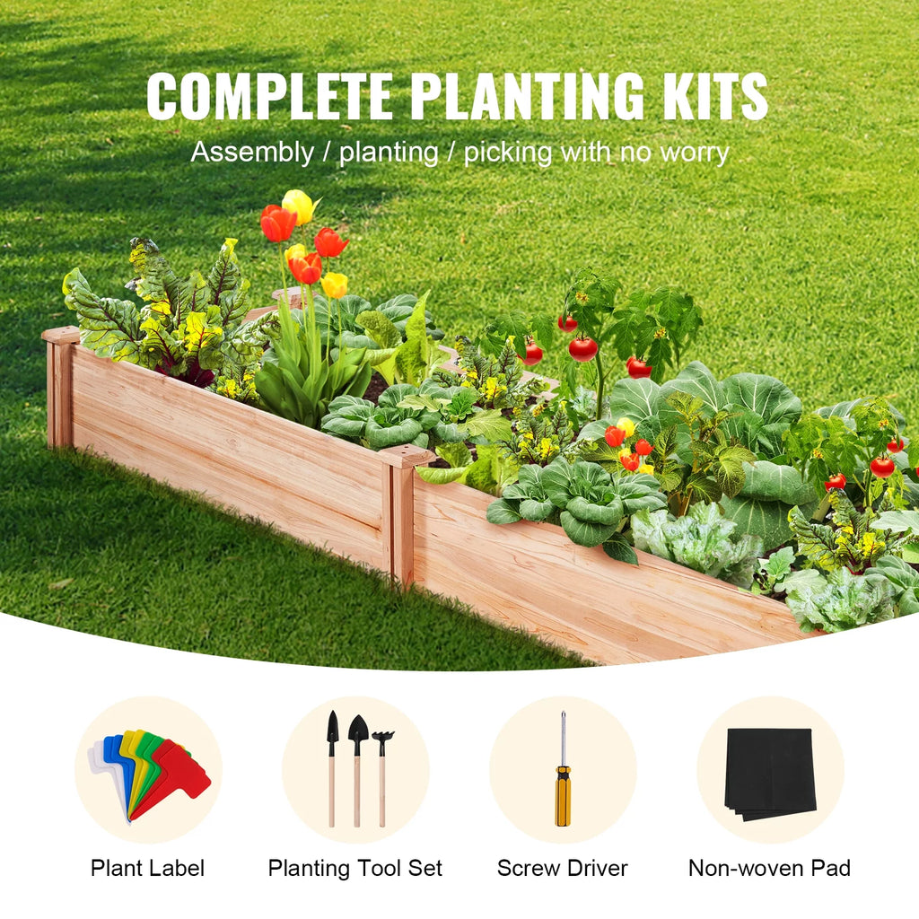 Wooden Raised Garden Bed B638
