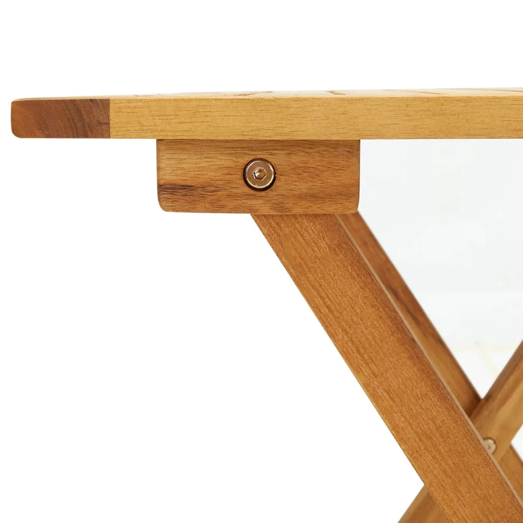 Solid Acacia Wood Bistro Table O548