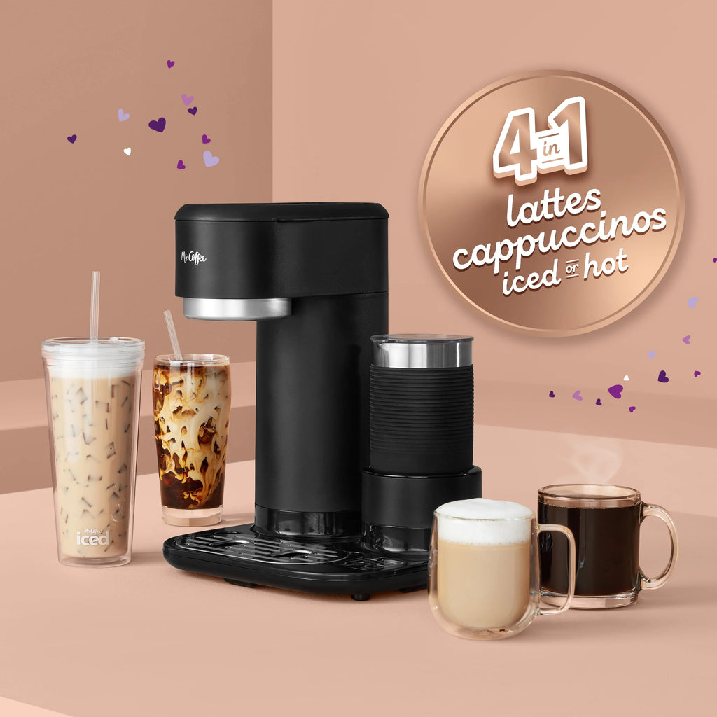 Black Single-Serve Coffee Maker C91586
