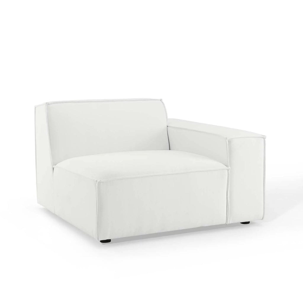 White 4-Piece Sectional Sofa R4177