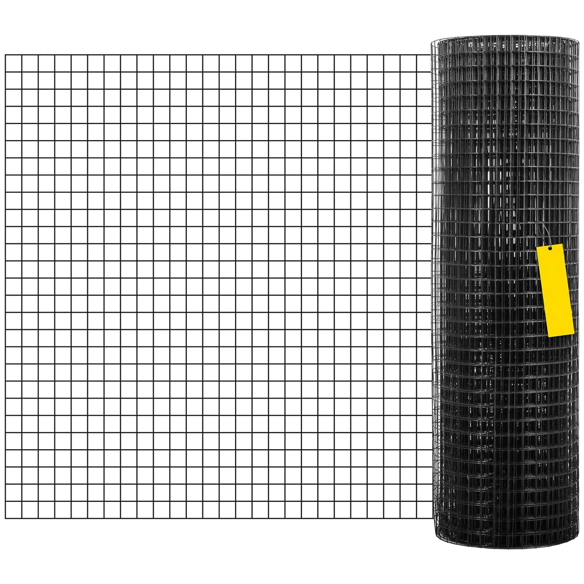 Welded Wire Fence Vinyl Coated 1x1 16 Gauge 48x50' I643385
