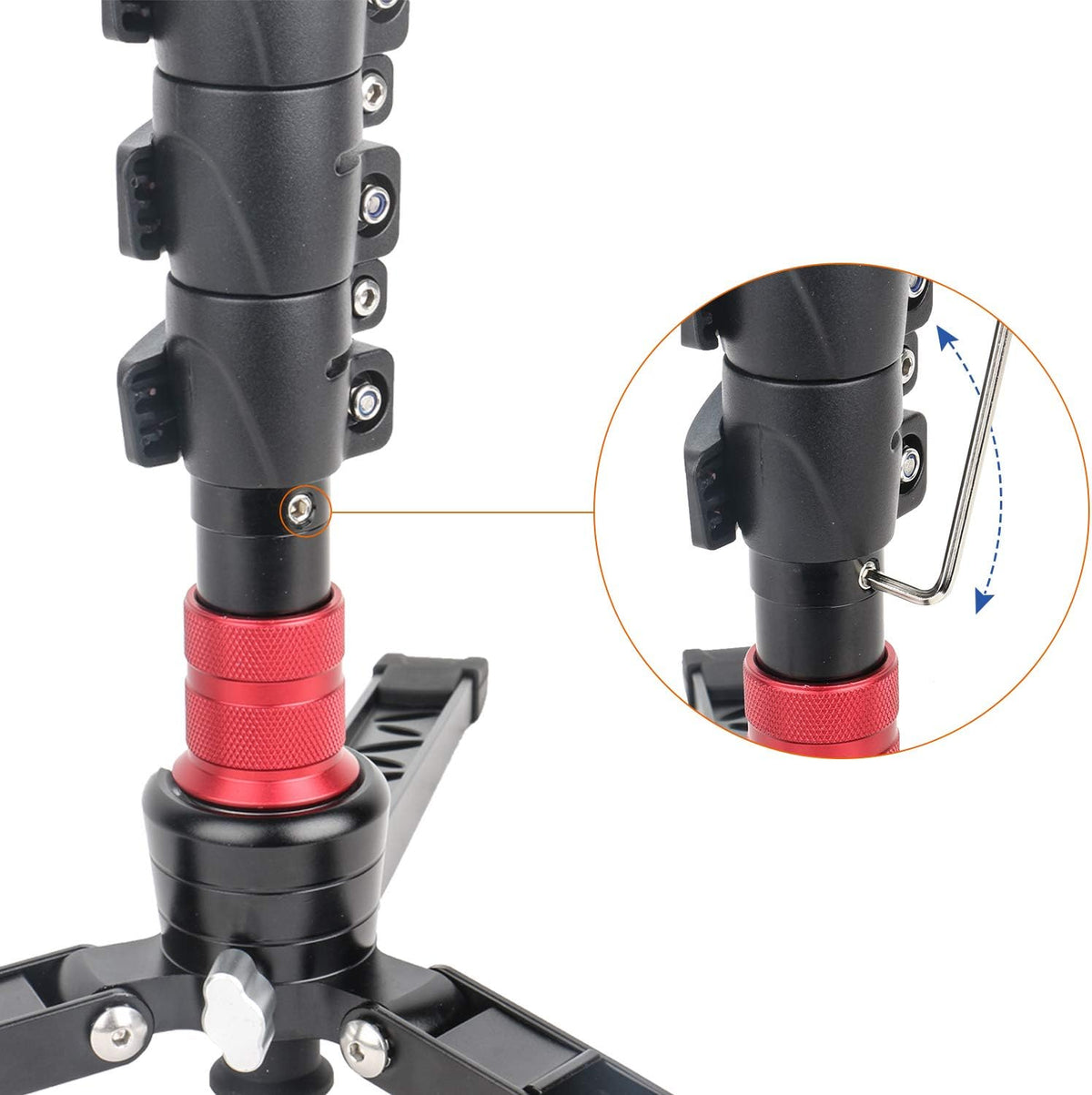 Carbon Fiber 67 Inch Camera Monopod P904963