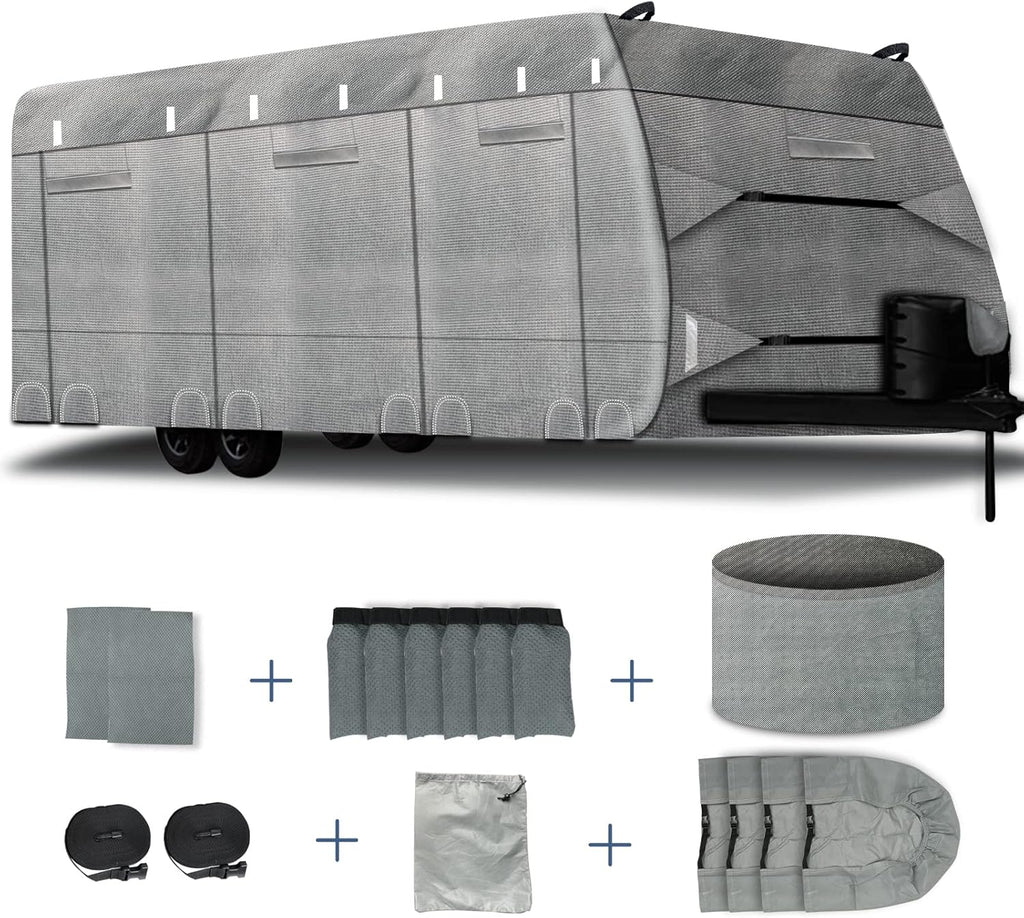 6 Layers Windproof Anti-Scratch UV Resistant RV Cover T803