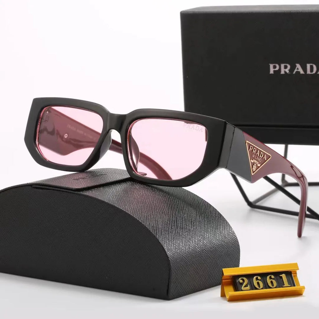PA Letter Two-Tone Sunglasses Z9765