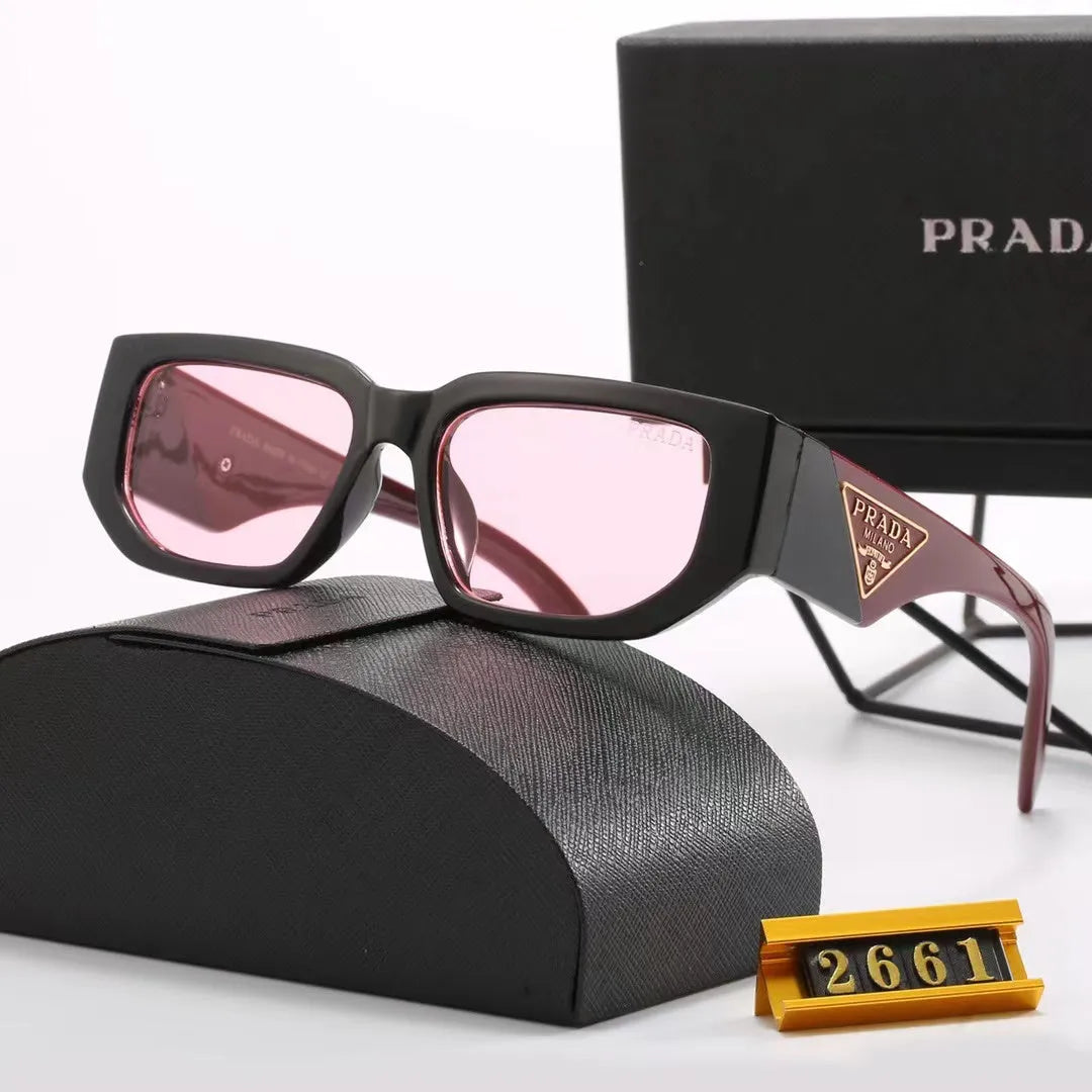 PA Letter Two-Tone Sunglasses Z9765