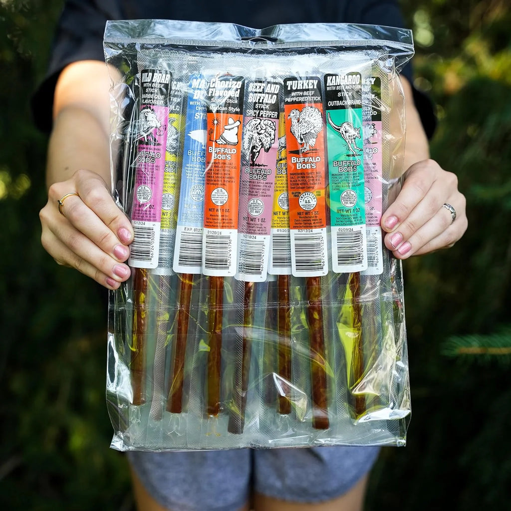 10 Piece Game Jerky Sticks Variety Pack O701392