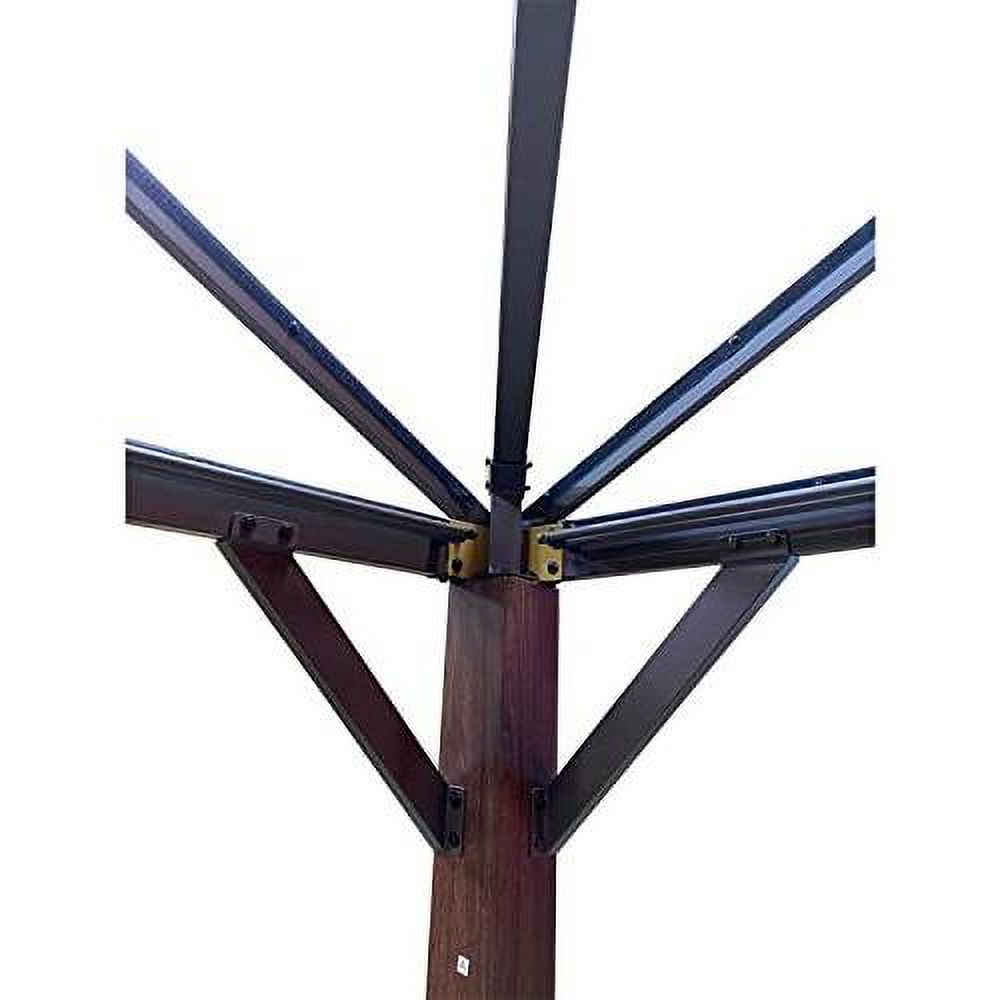 Replacement Canopy Top Cover for Pitched Roof Gazebo C7376