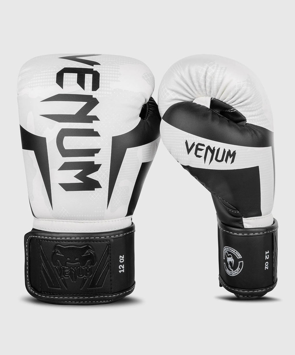 White Camo 12 oz Boxing Gloves V49061