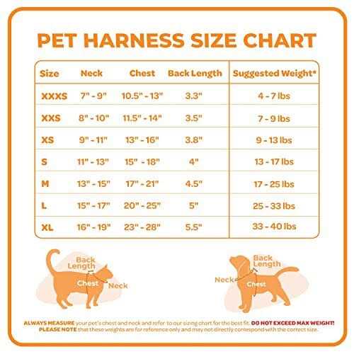 Adjustable All Weather Mesh Step-in Pet Harness K3281
