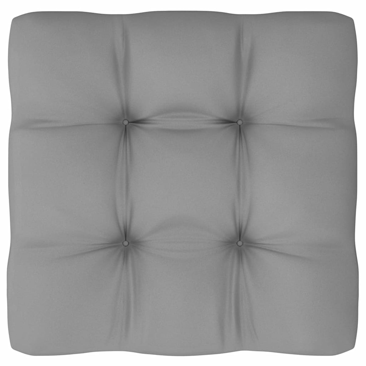6 Piece Garden Conversation Set Gray Cushion Pinewood Sectional Outdoor Furniture I27858
