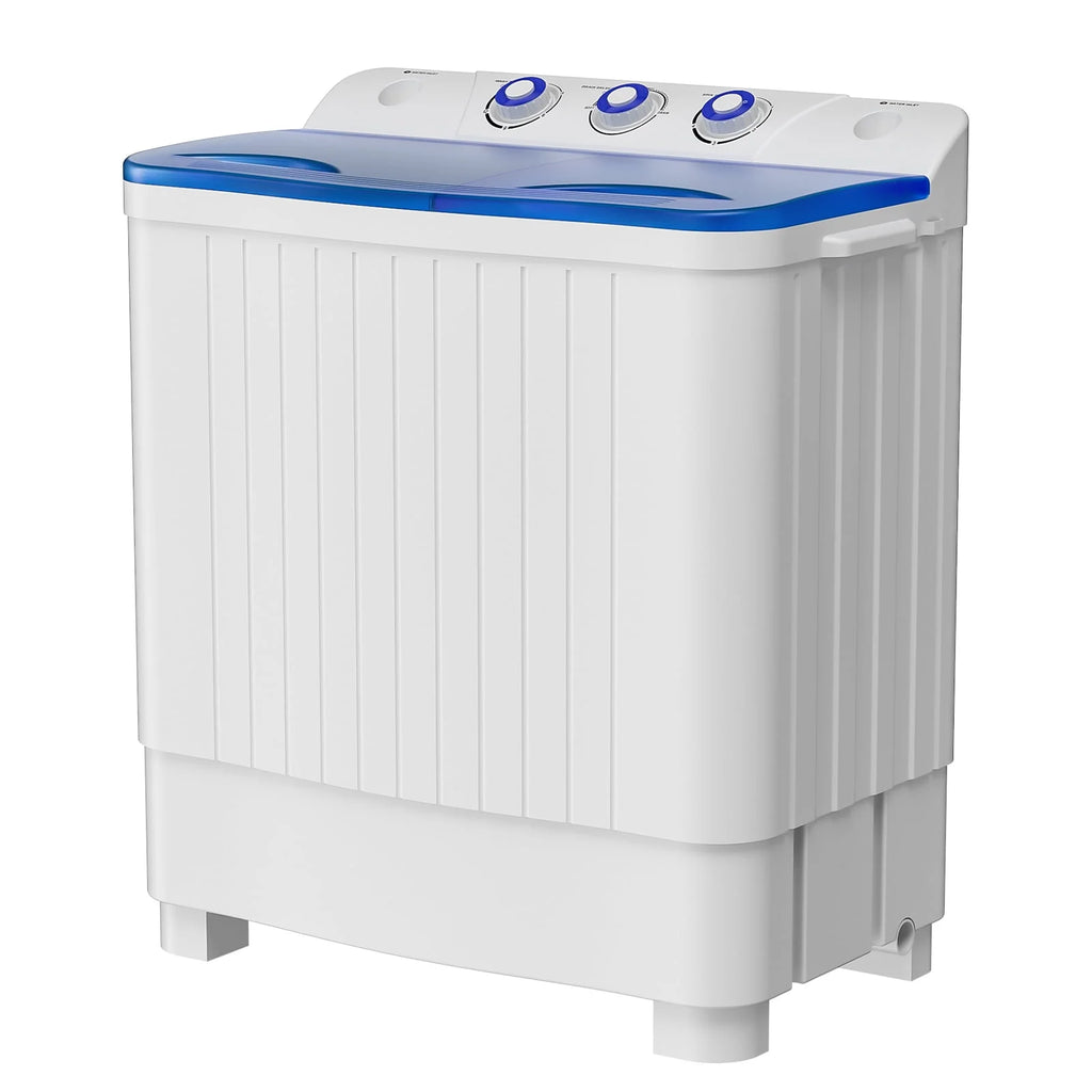 Portable 20lbs Twin Tub Semi-Automatic Washing Machine N57149