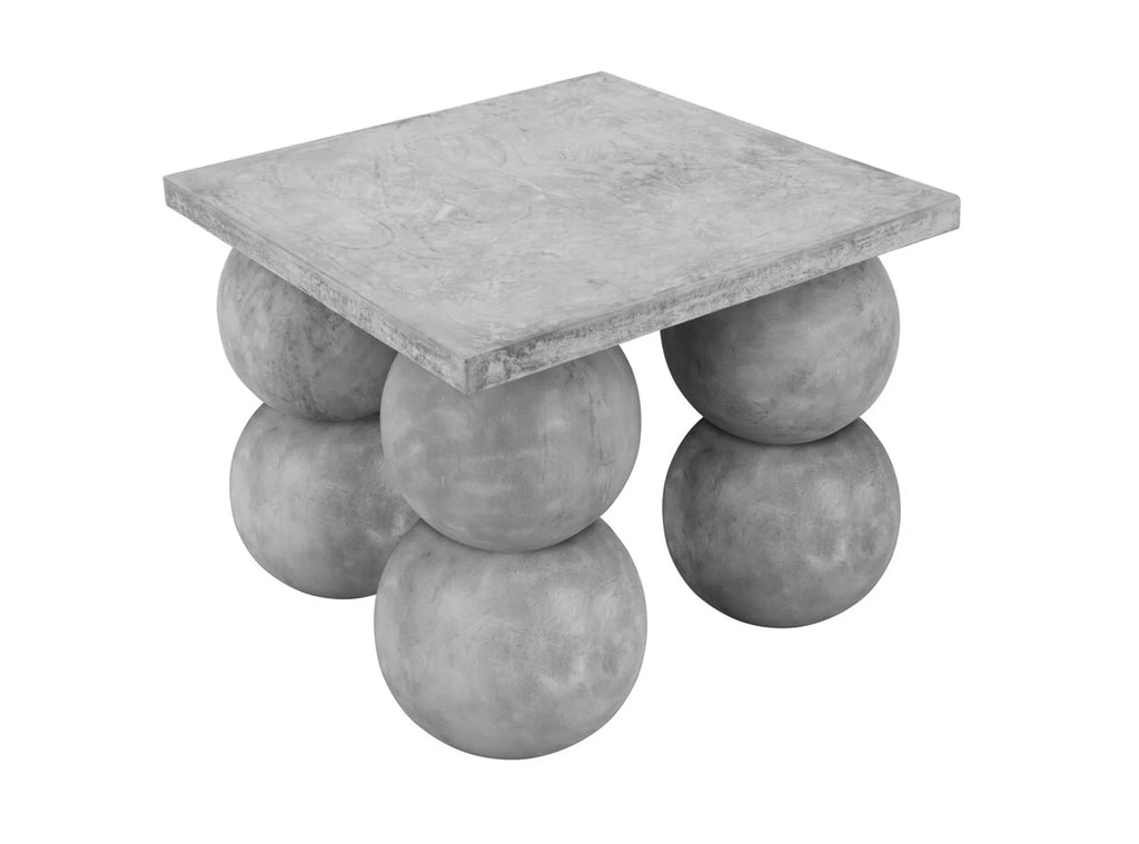 Light Grey Concrete Console T915