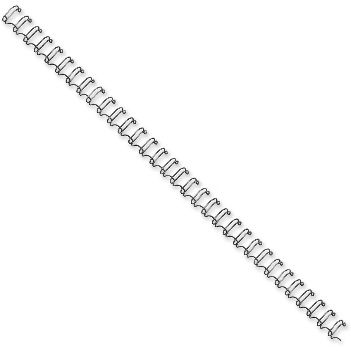 Black 3/8" Wire Bindings, 25/pack, Bundle of 5 Packs U734
