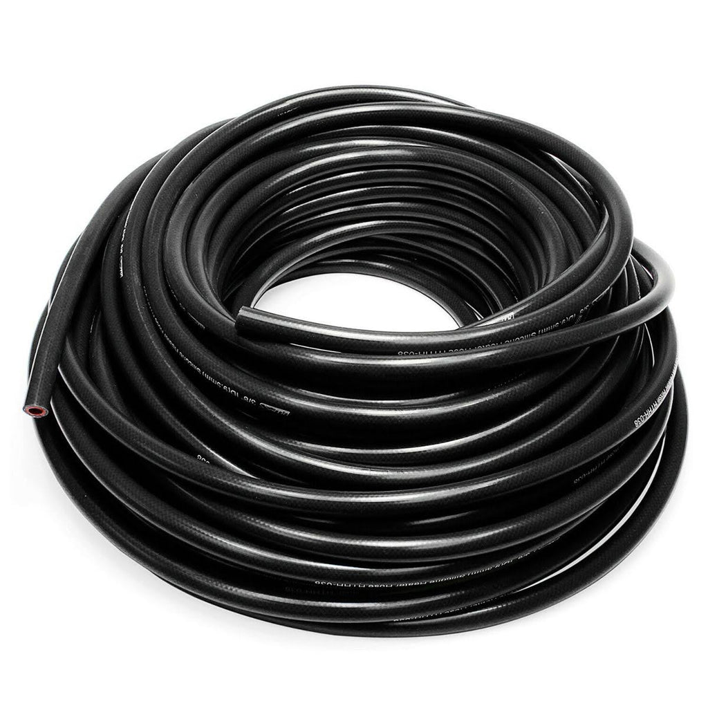 Reinforced Silicone Heater Hose Black 100 Feet O491990