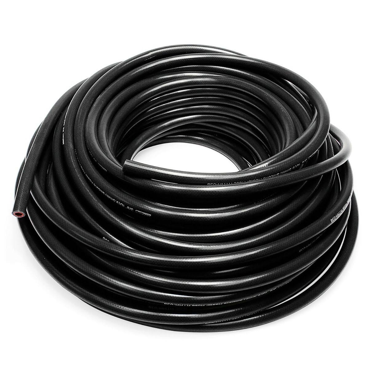 Reinforced Silicone Heater Hose Black 100 Feet O491990